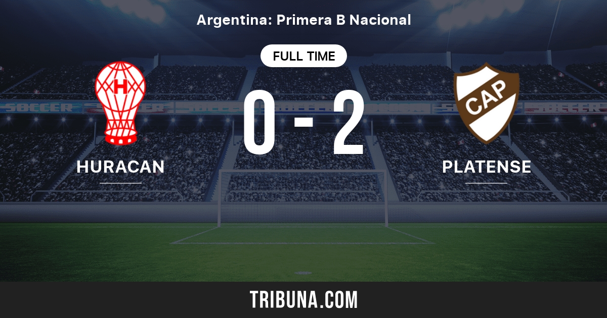 Huracán vs Platense H2H stats - SoccerPunter