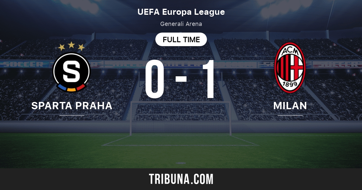 Sparta Prague Vs Ac Milan Live Score Stream And H2h Results 12 10 2020 Preview Match Sparta Prague Vs Ac Milan Team Start Time Tribuna Com