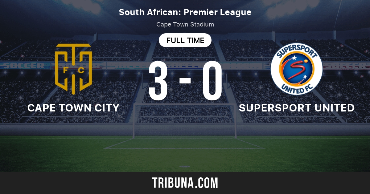 Cape Town City FC vs Supersport United FC: Live Score ...