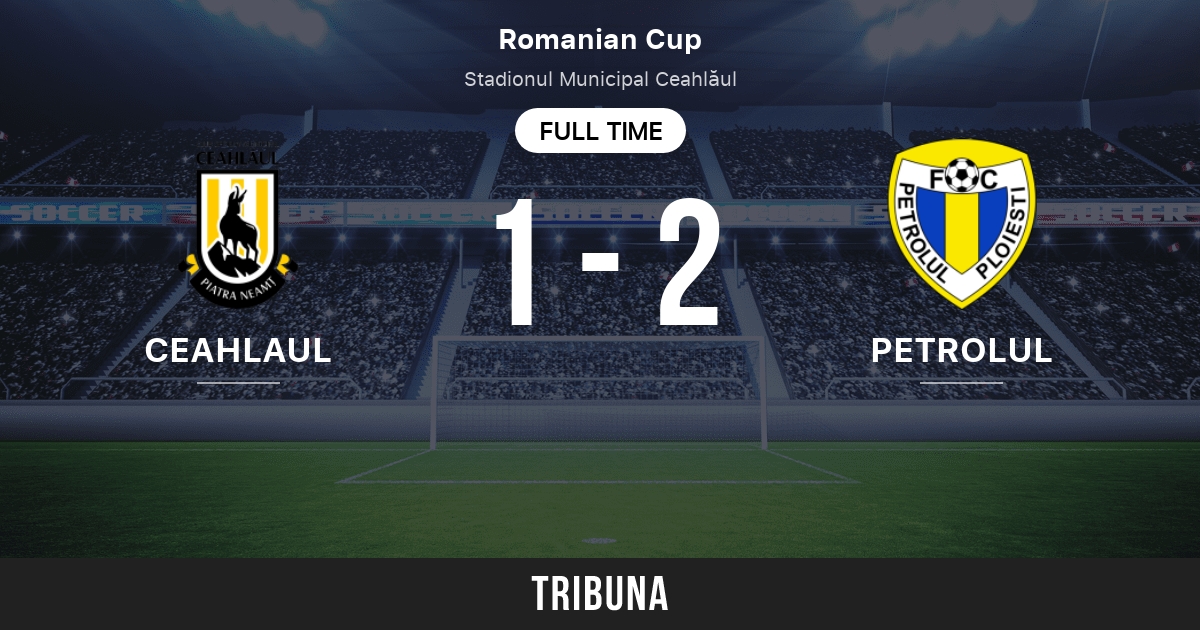 Ceahlaul piatra neamt vs petrolul 2025 ploiesti h2h