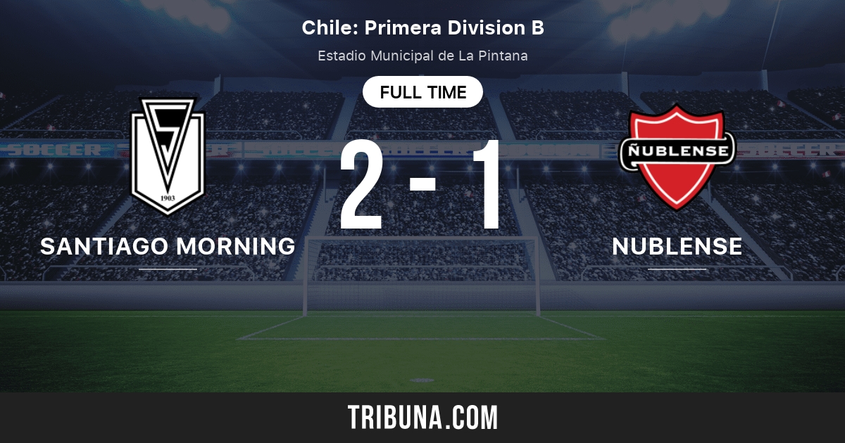 Santiago Morning Vs Nublense Live Score Stream And H2h Results 12 30 2020 Preview Match Santiago Morning Vs Nublense Team Start Time Tribuna Com
