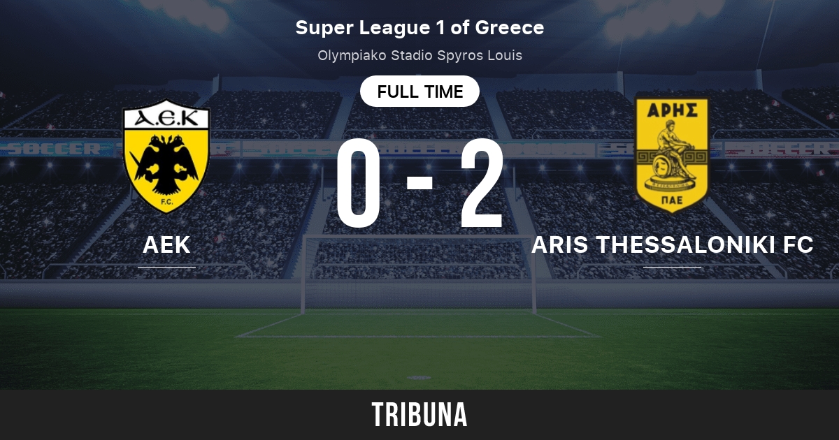 Aek Athens Vs Aris Thessaloniki Fc Live Score Stream And H2h Results 02 07 2021 Preview Match Aek Athens Vs Aris Thessaloniki Fc Team Start Time Tribuna Com