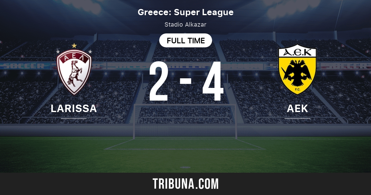 Larissa vs AEK Athens: Live Score, Stream and H2H results 02/15/2021.  Preview match Larissa vs AEK Athens, team, start time. Tribuna.com