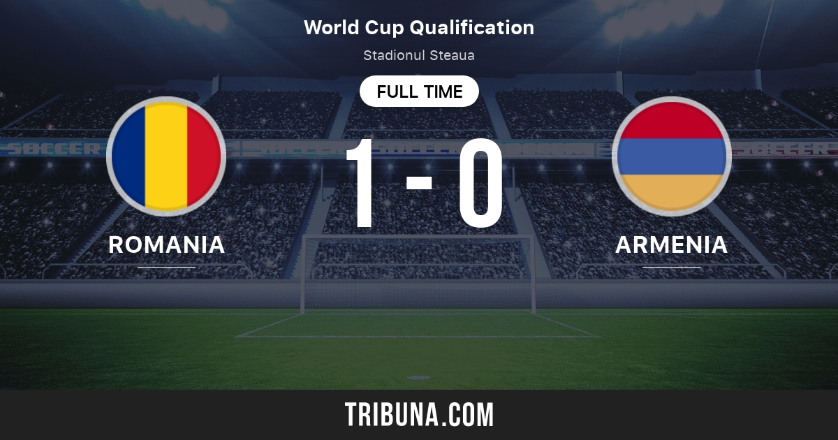 Romania Vs Armenia Live Score Stream And H2h Results 10 11 2021 Preview Match Romania Vs Armenia Team Start Time Tribuna Com