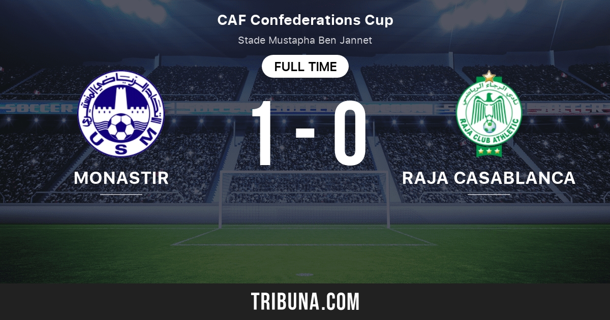 Us Monastir Vs Rca Raja Casablanca Athletic Live Score Stream And H2h Results 02 21 21 Preview Match Us Monastir Vs Rca Raja Casablanca Athletic Team Start Time Tribuna Com Us Monastir Vs Rca Raja Casablanca Athletic Live Score Stream And H2h Results 02 21 21 Preview Match Us Monastir Vs Rca Raja Casablanca Athletic Team Start Time Tribuna Com