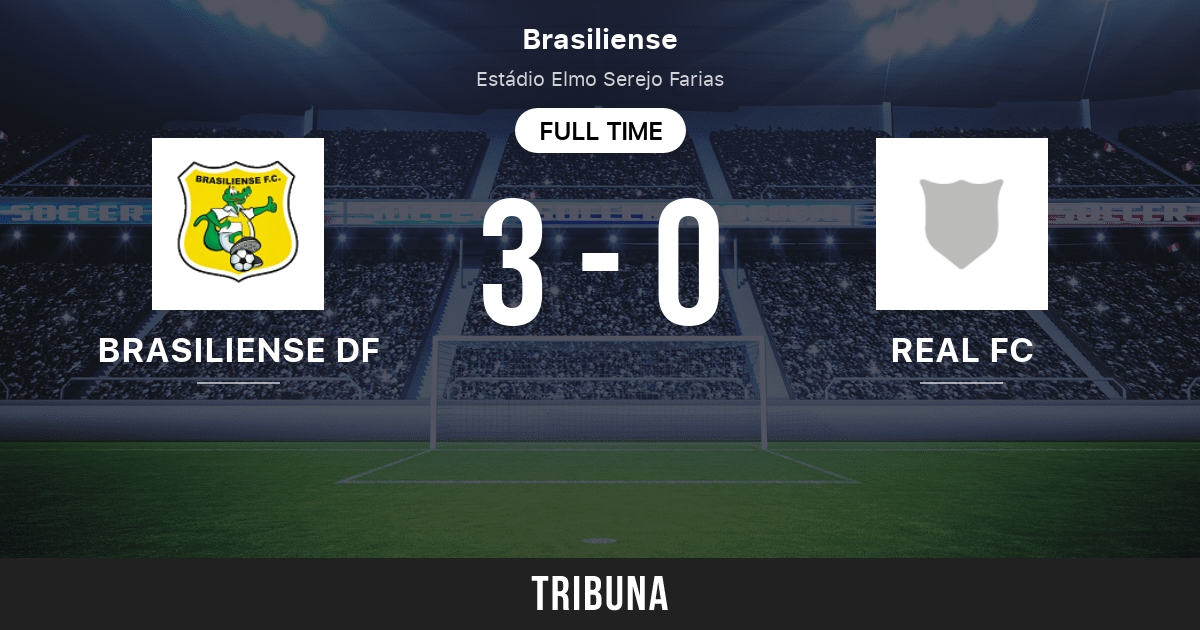 Brasiliense Df Vs Real Fc Standings In Brasiliense 04 03 2021