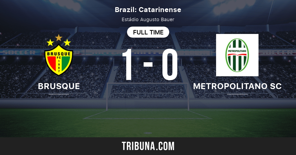 Brusque Sc Vs Metropolitano Sc Live Score Stream And H2h Results 02 28 2021 Preview Match Brusque Sc Vs Metropolitano Sc Team Start Time Tribuna Com