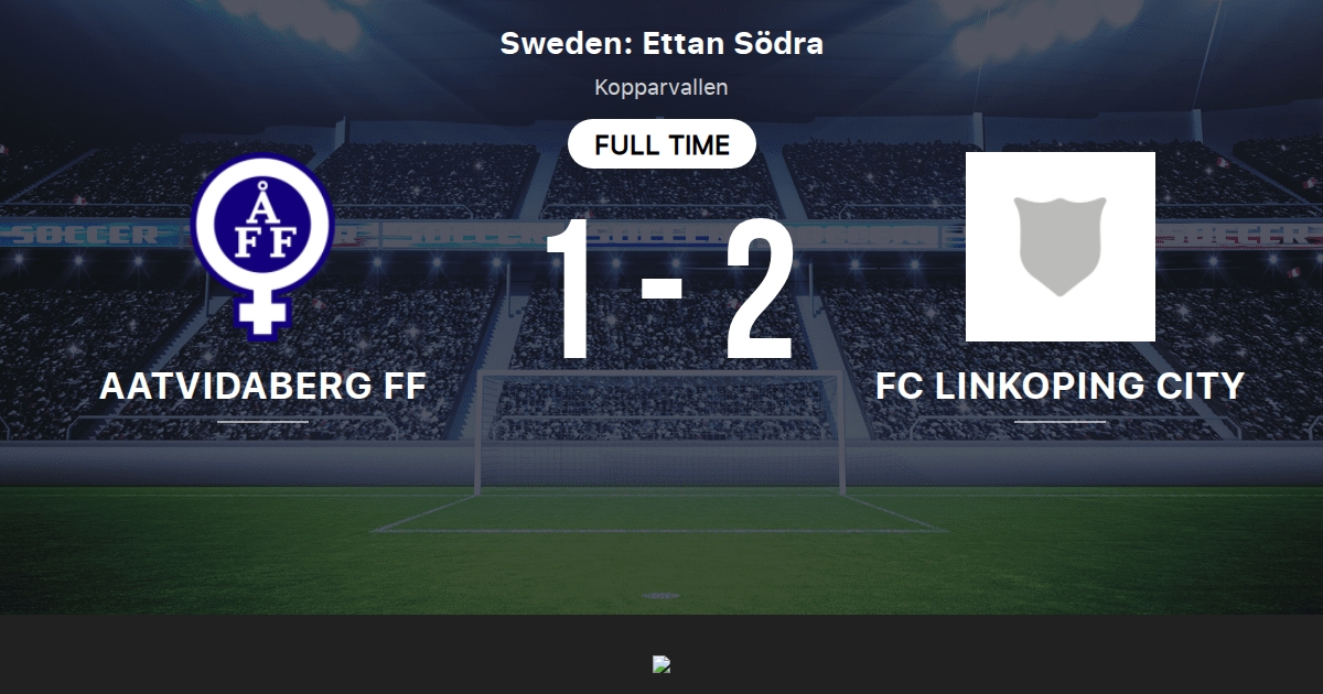 tvidaberg Ff Vs Fc Linkoping City Head To Head Statistics Match 10 16 21 Tribuna Com
