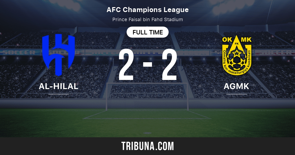 Al Hilal Riyadh Vs Otmk Olmaliq Live Score Stream And H2h Results 04 15 2021 Preview Match Al Hilal Riyadh Vs Otmk Olmaliq Team Start Time Tribuna Com