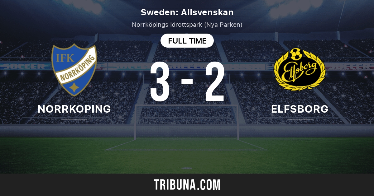 Ifk Norrkoping Vs Elfsborg Live Score Stream And H2h Results 10 31 2021 Preview Match Ifk Norrkoping Vs Elfsborg Team Start Time Tribuna Com