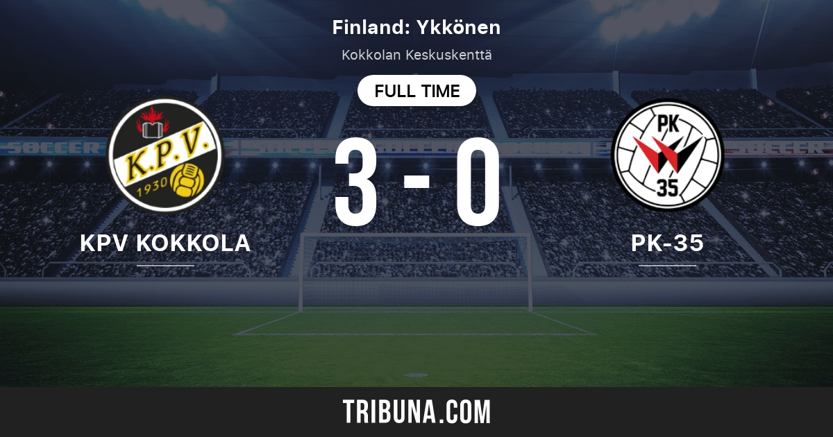 Kpv Kokkola Vs Pk 35 Live Score Stream And H2h Results 08 21 21 Preview Match Kpv Kokkola Vs Pk 35 Team Start Time Tribuna Com Kpv Kokkola Vs Pk 35 Live Score Stream And H2h Results 08 21 21 Preview Match Kpv Kokkola Vs Pk 35 Team Start Time Tribuna Com