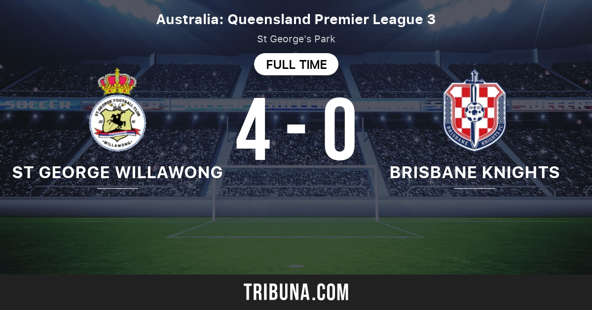 St Willawong vs Brisbane Knights Live Score, Stream and H2H