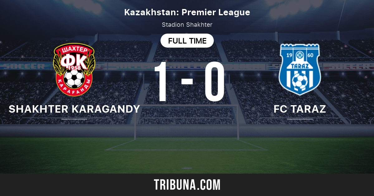Shakhtar karagandy x fc taraz