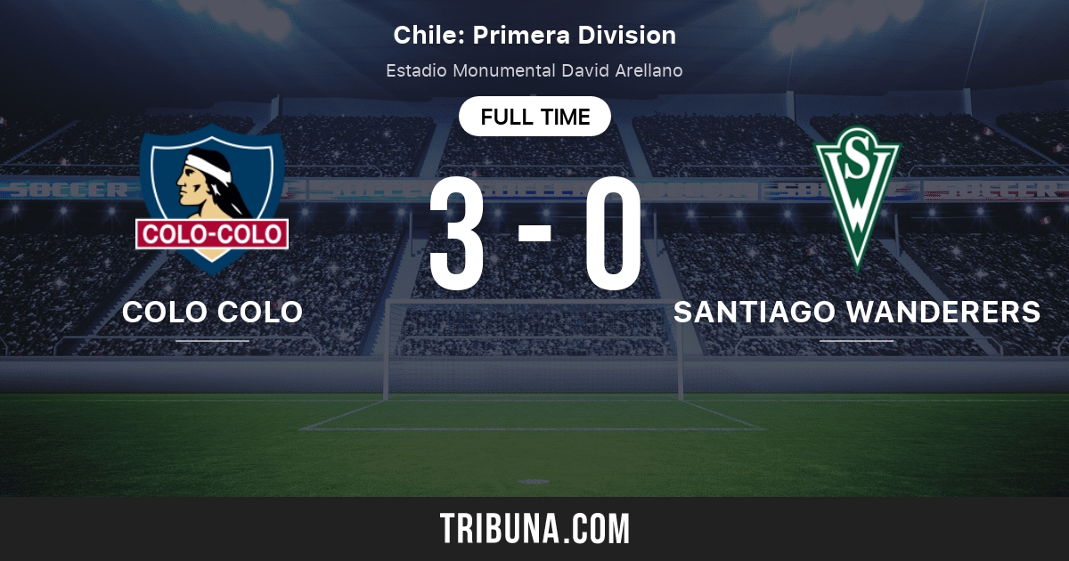 Colo Colo Vs Santiago Wanderers Live Score Stream And H2h Results 11 03 2021 Preview Match Colo Colo Vs Santiago Wanderers Team Start Time Tribuna Com