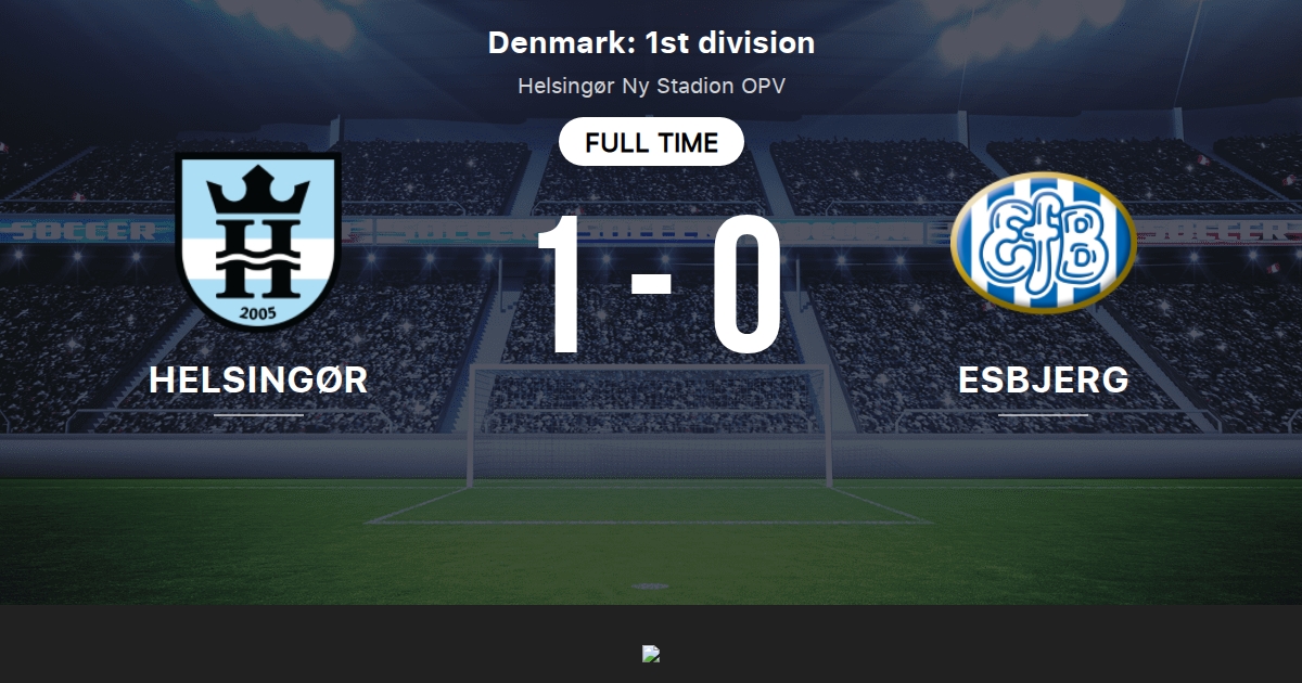FC Helsingoer vs Esbjerg FB: Live Score, Stream and H2H results 10/14/2021.  Preview match FC Helsingoer vs Esbjerg FB, team, start time. Tribuna.com