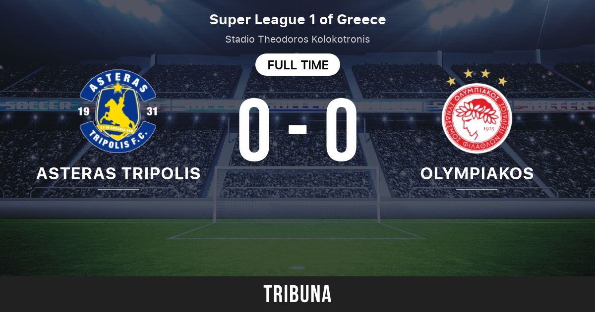 Asteras Tripolis vs Olympiakos: Live Score, Stream and H2H results  5/9/2021. Preview match Asteras Tripolis vs Olympiakos, team, start time.  Tribuna.com