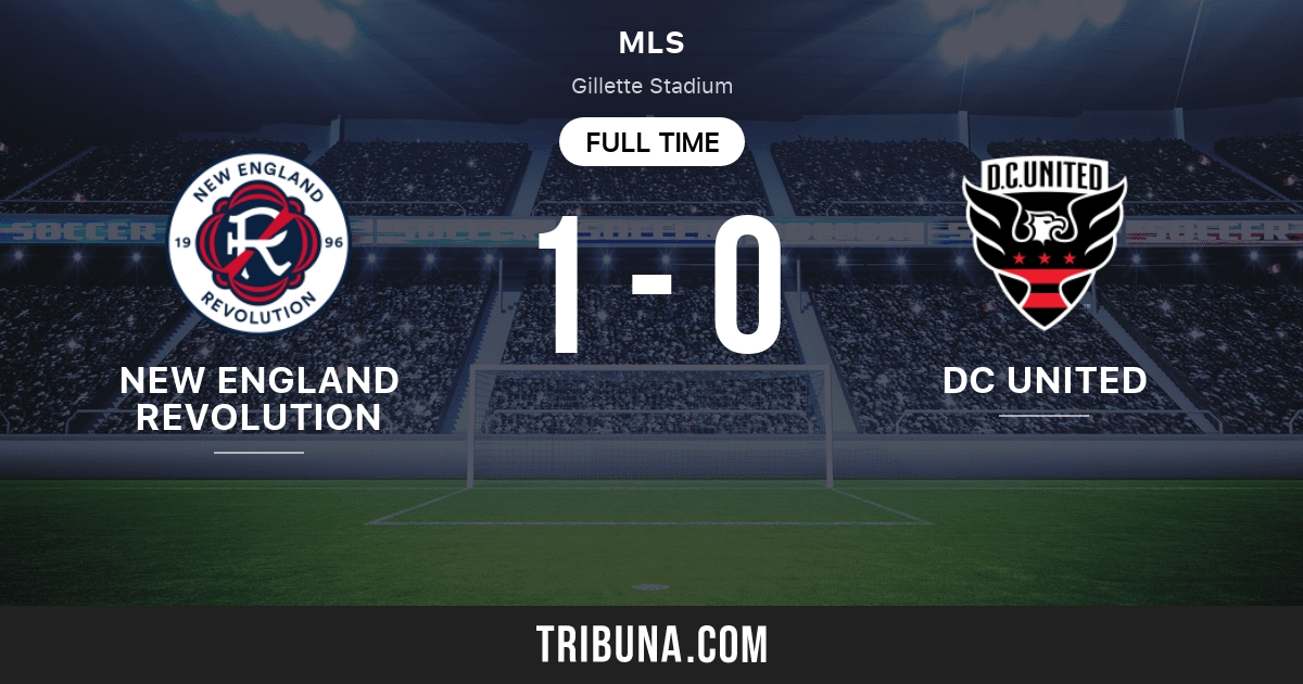 New England Revolution Vs Dc United Live Score Stream And H2h Results 04 25 21 Preview Match New England Revolution Vs Dc United Team Start Time Tribuna Com