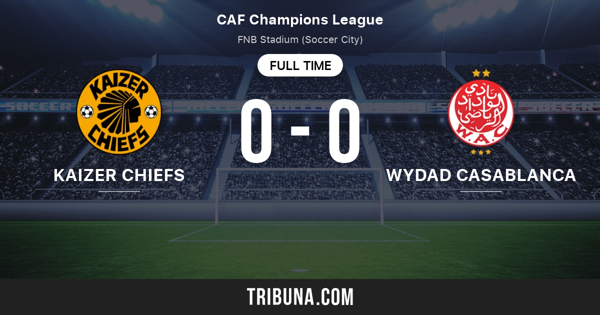 Kaizer Chiefs Vs Wydad Casablanca Live Score Stream And H2h Results 06 26 21 Preview Match Kaizer Chiefs Vs Wydad Casablanca Team Start Time Tribuna Com