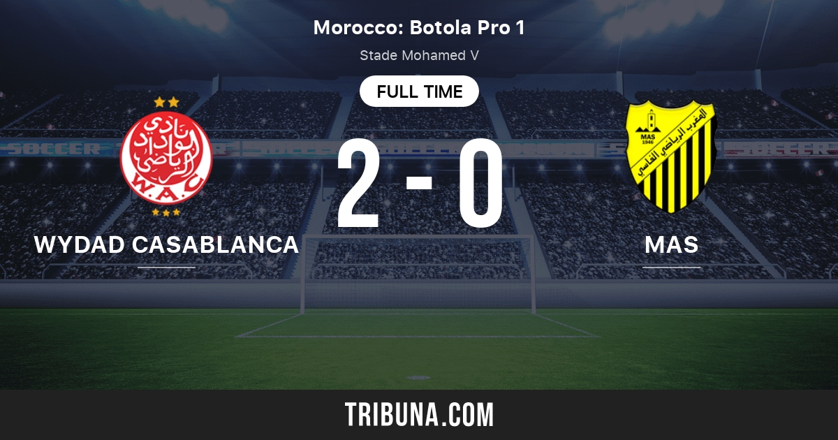 Wydad Casablanca Vs Mas Maghrib A Fes Live Score Stream And H2h Results 05 26 21 Preview Match Wydad Casablanca Vs Mas Maghrib A Fes Team Start Time Tribuna Com Wydad Casablanca Vs Mas Maghrib A Fes Live Score Stream And H2h Results 05 26 21 Preview Match Wydad Casablanca Vs Mas Maghrib A Fes Team Start Time Tribuna Com
