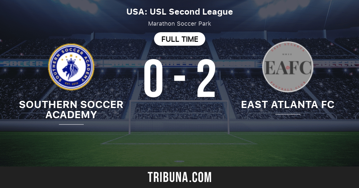 Southern Soccer Academy vs East Atlanta FC Live Score, Stream and H2H