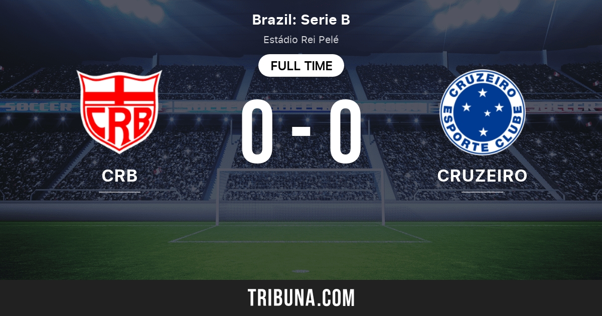 Crb Al Vs Cruzeiro Mg Live Score Stream And H2h Results 08 29 2021 Preview Match Crb Al Vs Cruzeiro Mg Team Start Time Tribuna Com