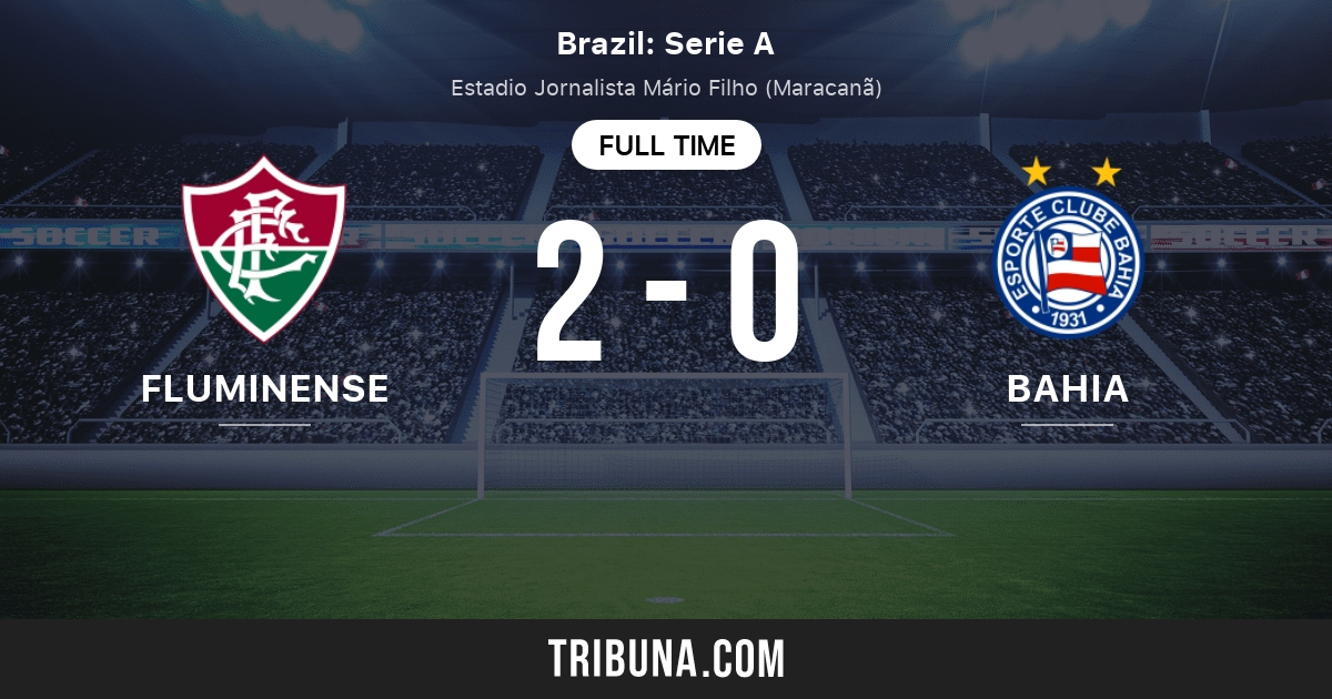 Fluminense RJ vs EC Bahia BA: Live Score, Stream and H2H results  08/30/2021. Preview match Fluminense RJ vs EC Bahia BA, team, start time.  Tribuna.com