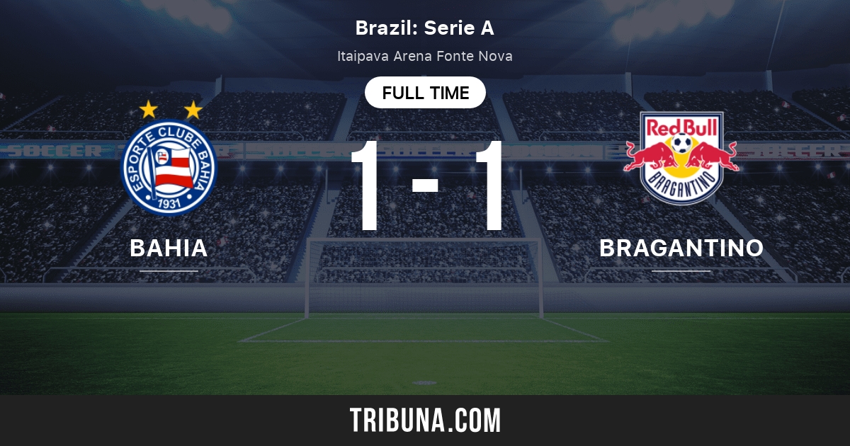 Ec Bahia Ba Vs Ca Bragantino Live Score Stream And H2h Results 09 19 2021 Preview Match Ec Bahia Ba Vs Ca Bragantino Team Start Time Tribuna Com