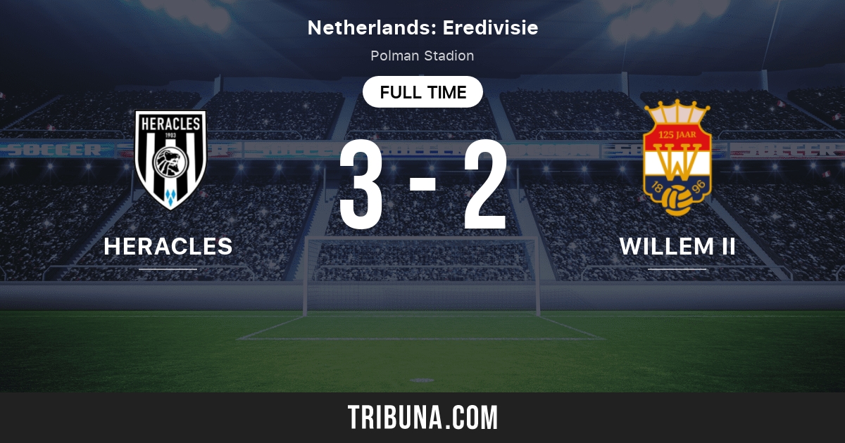 Heracles Vs Willem Ii Tilburg Live Score Stream And H2h Results 10 02 2021 Preview Match Heracles Vs Willem Ii Tilburg Team Start Time Tribuna Com