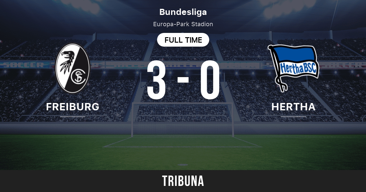 Freiburg vs Hertha BSC: Live Score, Stream and H2H results 4/1/2023.  Preview match Freiburg vs Hertha BSC, team, start time. Tribuna.com
