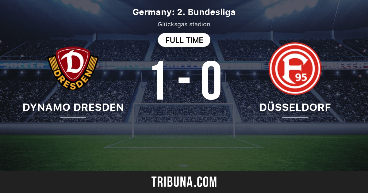 Sg Dynamo Dresden Vs Fortuna Dusseldorf Standings In 2 Bundesliga 11 21 2021