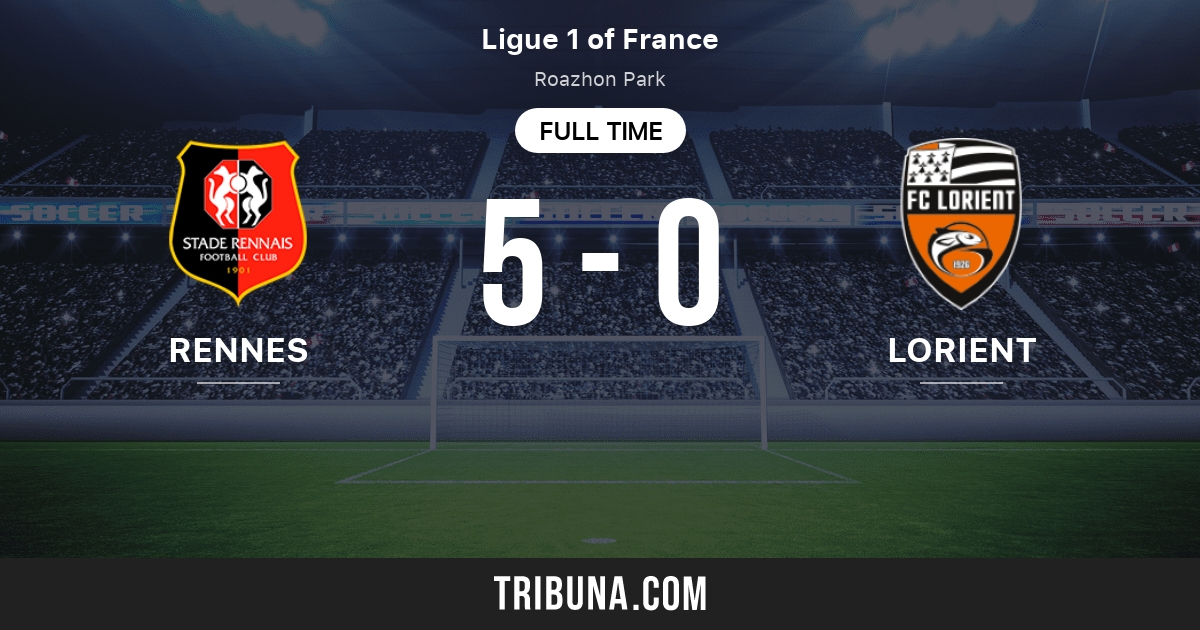 rennes vs lorient live score stream and h2h results 04 24 2022 preview match rennes vs lorient team start time tribuna com