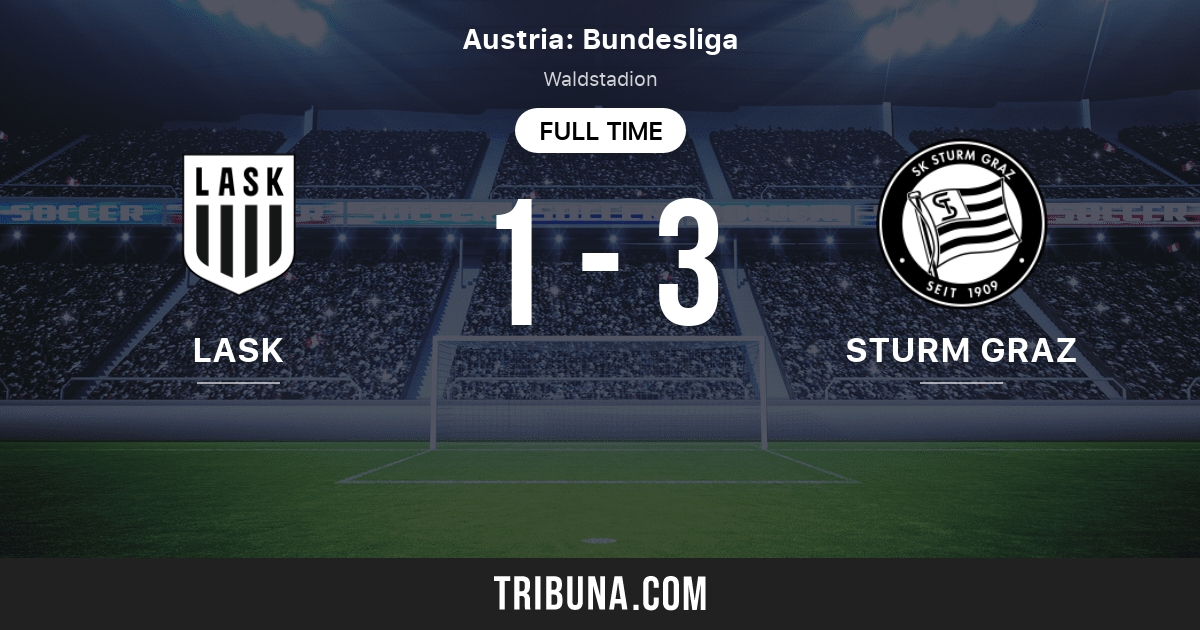 Lask Linz Vs Sturm Graz Live Score Stream And H2h Results 08 15 2021 Preview Match Lask Linz Vs Sturm Graz Team Start Time Tribuna Com