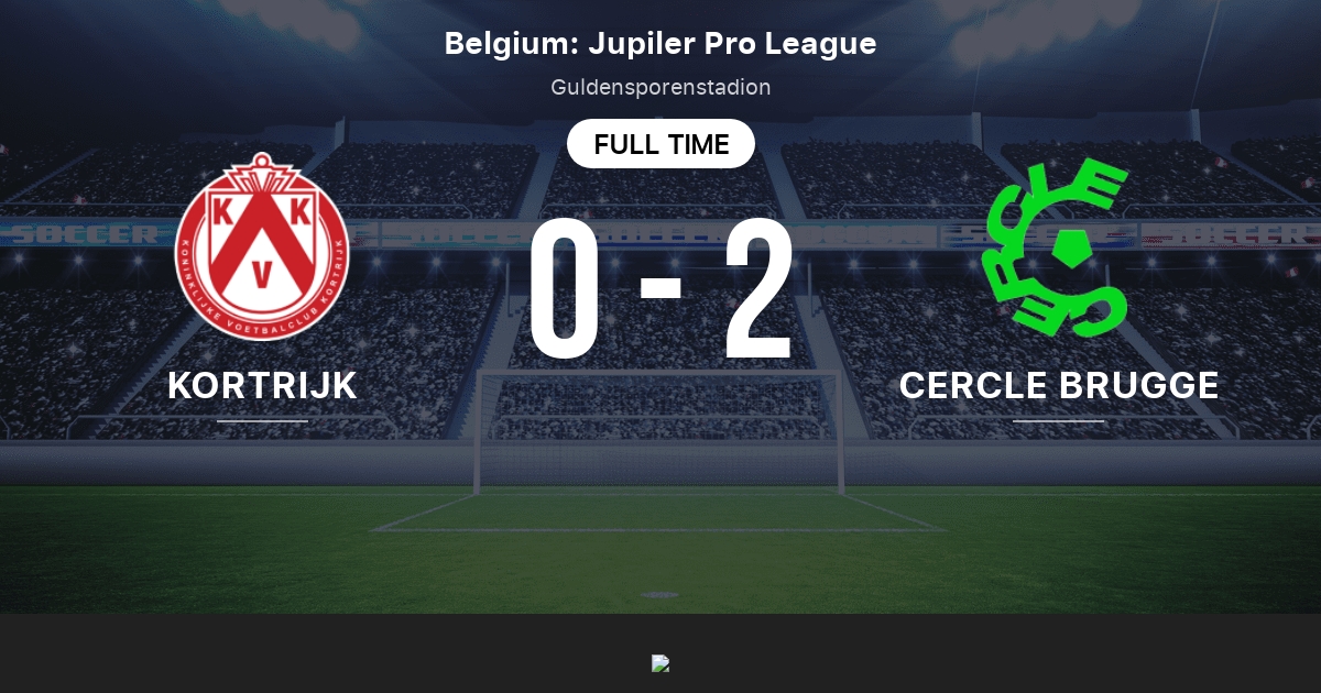 Kortrijk Vs Cercle Brugge Live Score Stream And H2h Results 12 04 2021 Preview Match Kortrijk Vs Cercle Brugge Team Start Time Tribuna Com
