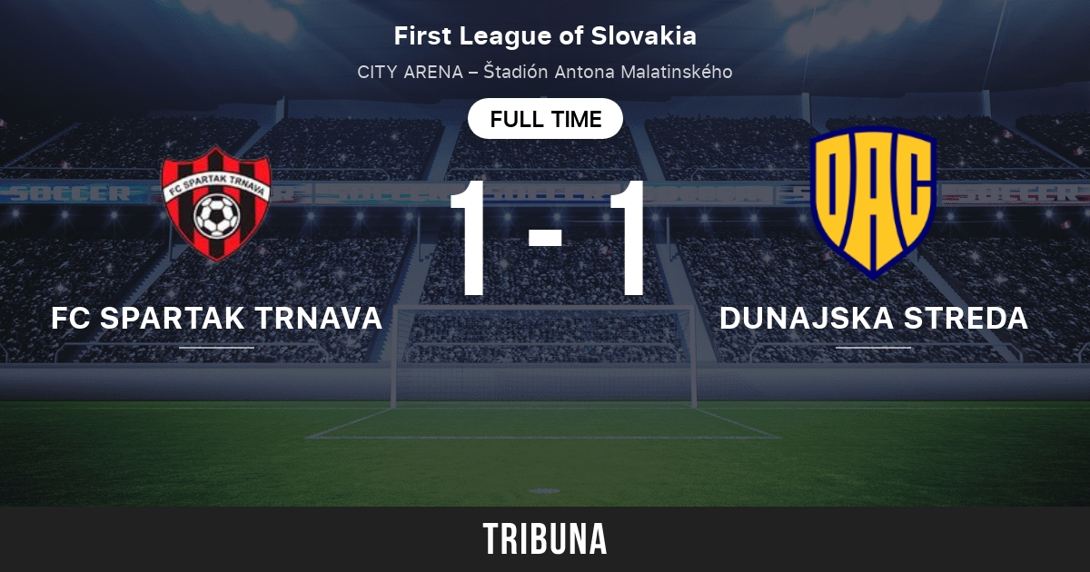 FC Spartak Trnava vs Dac 1904 Dunajska Streda: Live Score, Stream and H2H  results 2/13/2022. Preview match FC Spartak Trnava vs Dac 1904 Dunajska  Streda, team, start time. Tribuna.com