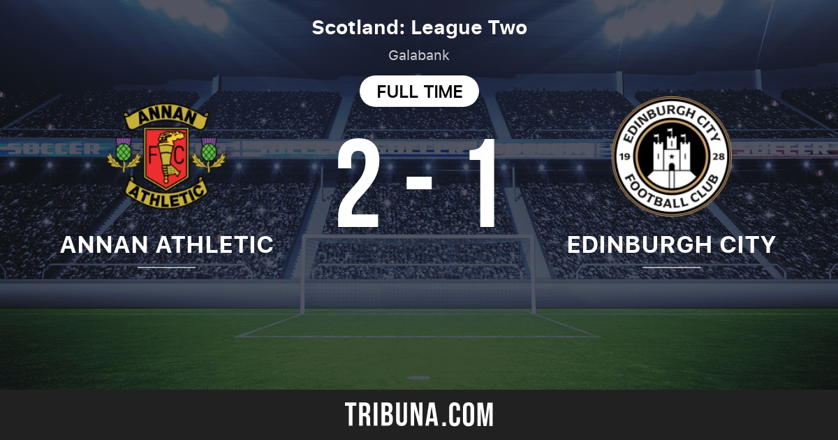 annan athletic vs edinburgh city live score stream and h2h results 02 19 2022 preview match annan athletic vs edinburgh city team start time tribuna com