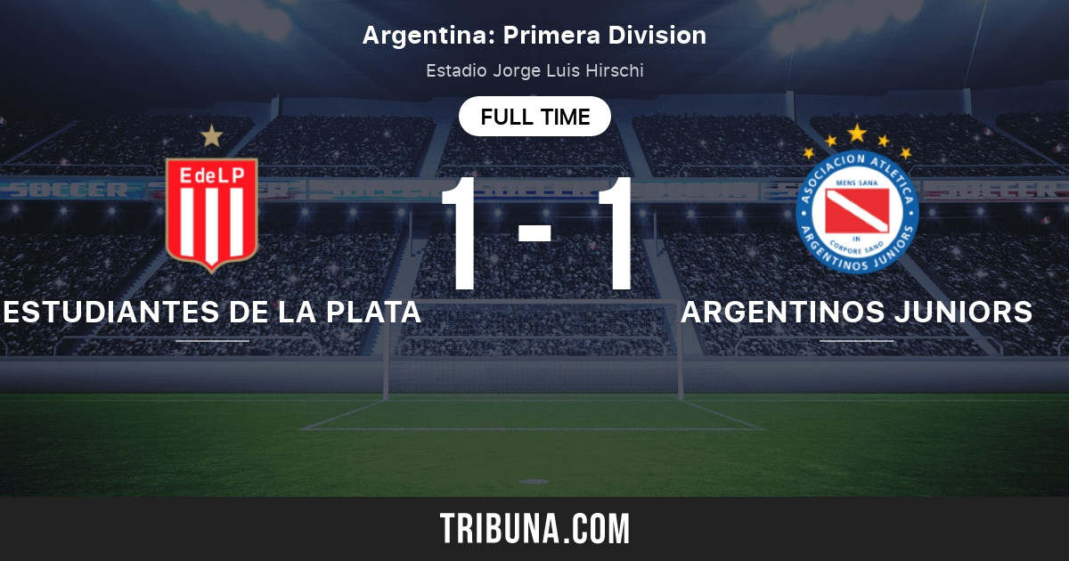 Estudiantes De La Plata Vs Argentinos Jrs Live Score Stream And H2h Results 09 06 2021 Preview Match Estudiantes De La Plata Vs Argentinos Jrs Team Start Time Tribuna Com