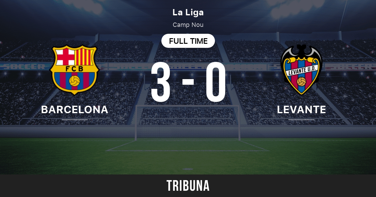 Levante vs Barcelona: Live Score, Stream and H2H results 4/10/2022. Preview match  Levante vs Barcelona, team, start time. Tribuna.com