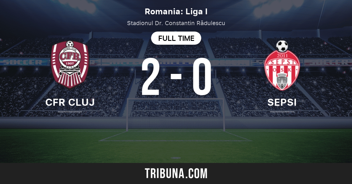 Acs Sepsi Osk Sfantu Gheorghe Vs Cfr Cluj Live Score Stream And H2h Results 2 26 2022 Preview Match Acs Sepsi Osk Sfantu Gheorghe Vs Cfr Cluj Team Start Time Tribuna Com