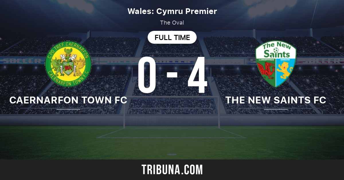 Caernarfon Town FC vs The New Saints FC Live Score, Stream and H2H