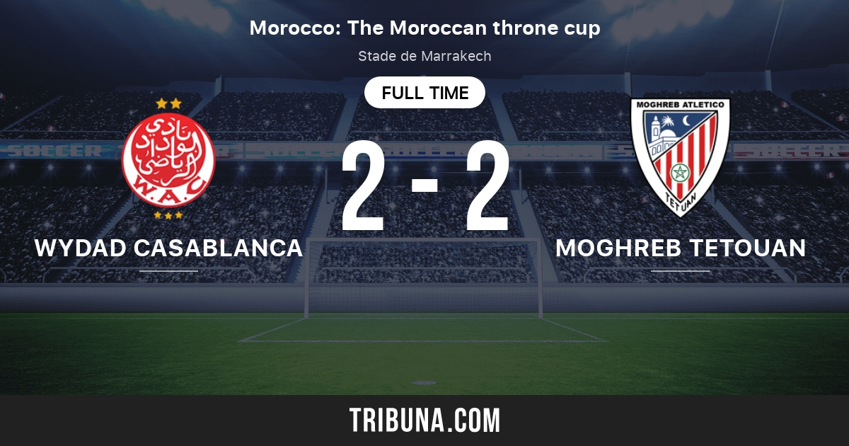 Wydad Casablanca Vs Moghreb Athletic De Tetouan Live Score Stream And H2h Results 08 01 21 Preview Match Wydad Casablanca Vs Moghreb Athletic De Tetouan Team Start Time Tribuna Com