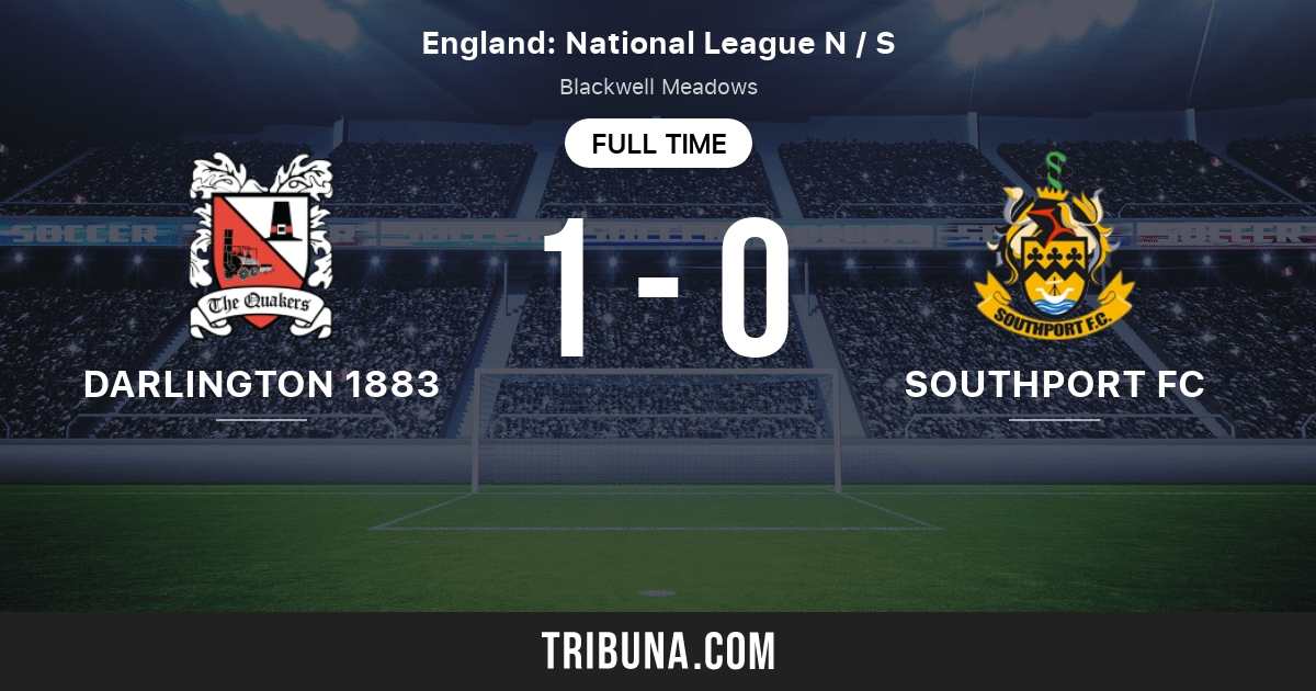 darlington 1883 vs southport fc live score stream and h2h results 03 22 2022 preview match darlington 1883 vs southport fc team start time tribuna com