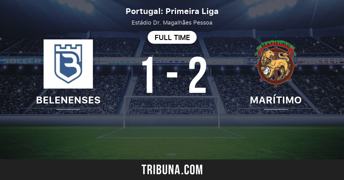 Belenenses Vs Cs Maritimo Madeira Live Score Stream And H2h Results 08 16 2021 Preview Match Belenenses Vs Cs Maritimo Madeira Team Start Time Tribuna Com