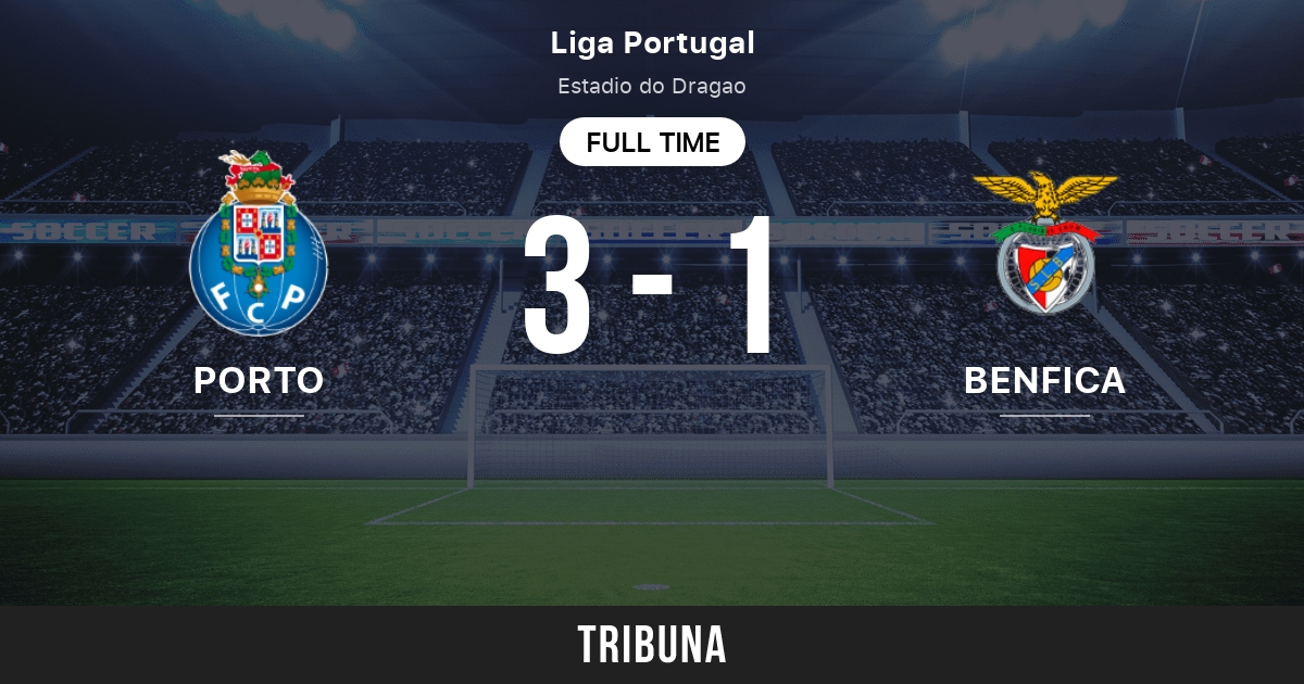 Porto vs Benfica: Live Score, Stream and H2H results 10/21/2022. Preview  match Porto vs Benfica, team, start time. Tribuna.com