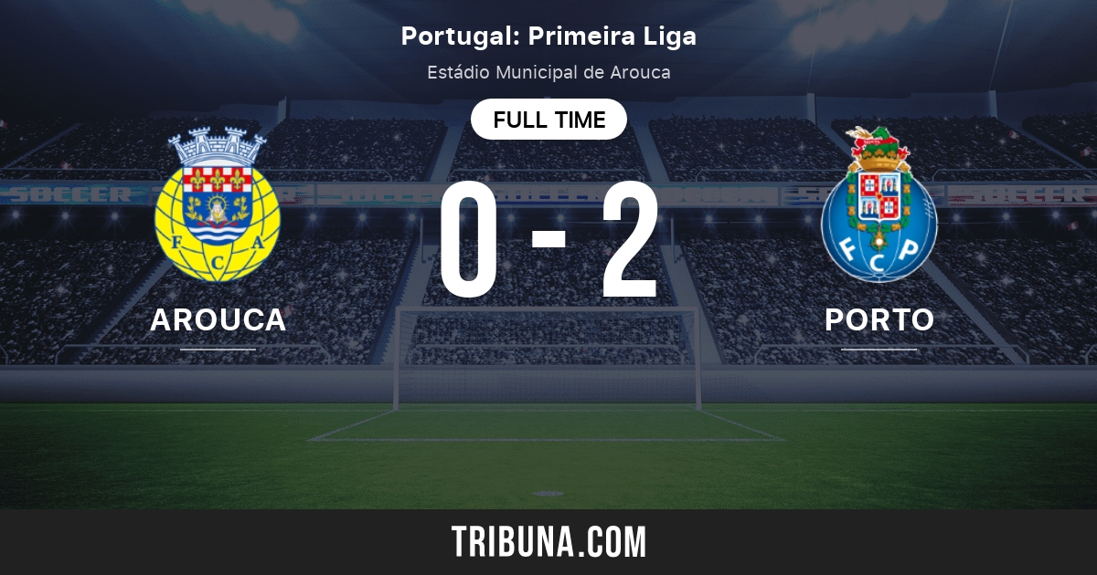 Arouca vs FC Porto: Score en direct, Stream et résultats H2H 5/8/2023.  Avant-match Arouca vs FC Porto, équipe, heure de début. Tribuna.com