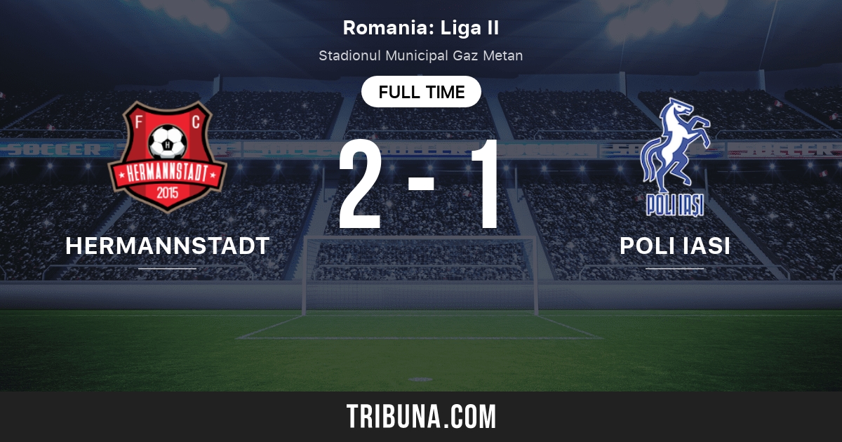 AFC Hermannstadt vs Csm Politehnica Iasi: Live Score, Stream and H2H  results 11/24/2023. Preview match AFC Hermannstadt vs Csm Politehnica Iasi,  team, start time.