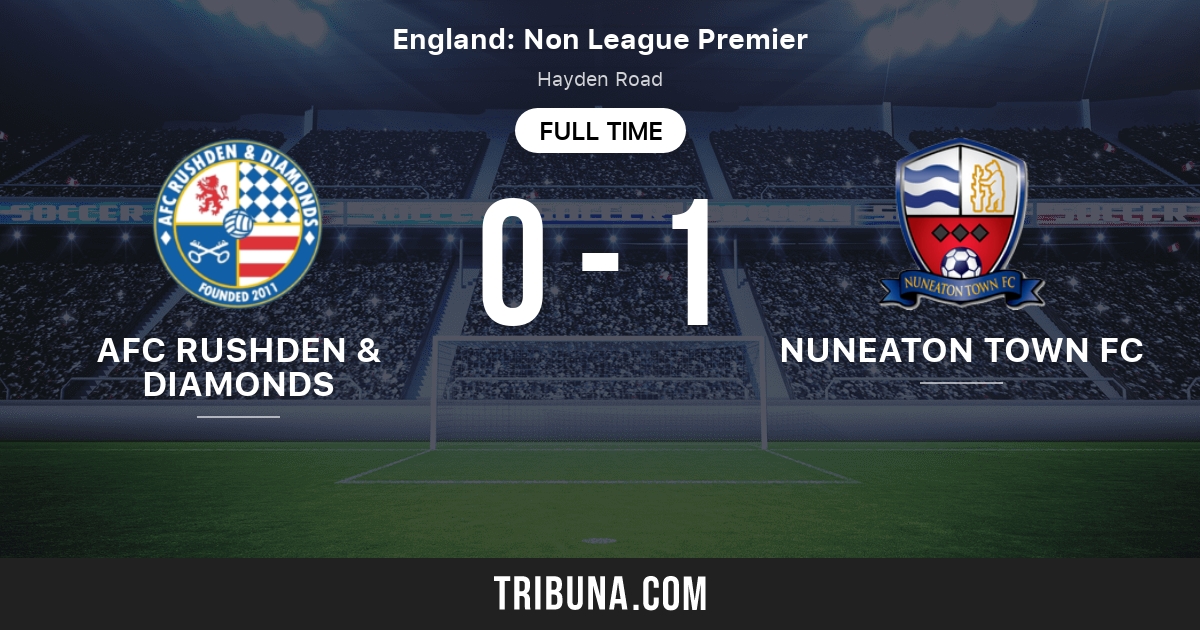 Afc Rushden Diamonds Vs Nuneaton Town Fc Live Score Stream And H2h Results 04 23 2022 Preview Match Afc Rushden Diamonds Vs Nuneaton Town Fc Team Start Time Tribuna Com