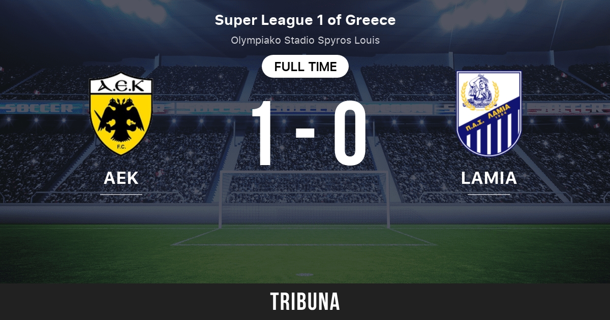 Lamia vs AEK Athens: Live Score, Stream and H2H results 1/5/2022. Preview  match Lamia vs AEK Athens, team, start time. Tribuna.com