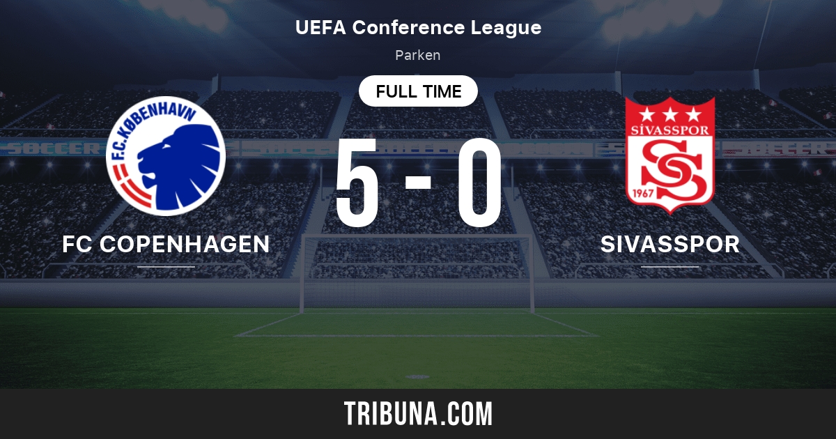 FC Copenhagen vs Sivasspor: Standings in UEFA Europa ...