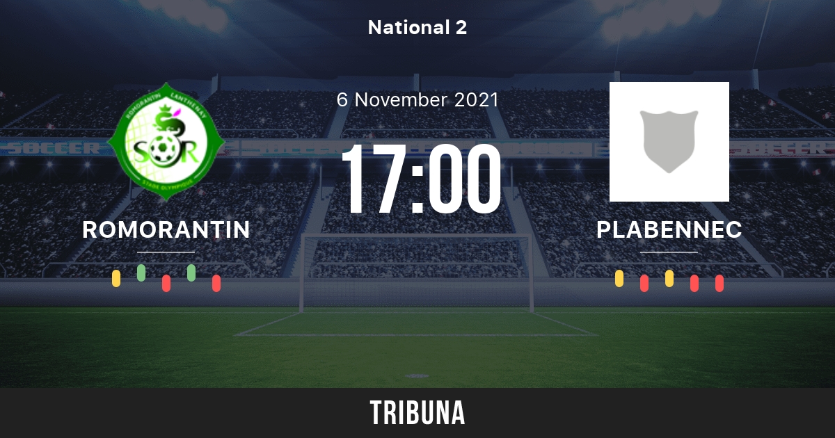 Romorantin vs Plabennec: Head to Head statistics match - 11/6/2021.  Tribuna.com
