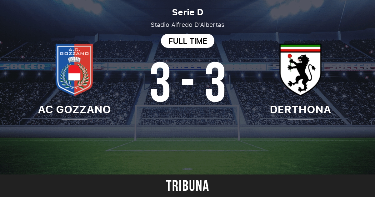 AC Gozzano vs Derthona: Live Score, Stream and H2H results 2/5/2023.  Preview match AC Gozzano vs Derthona, team, start time. Tribuna.com